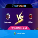 Soi kèo AC Milan vs Bologna 02h00 ngày 15/5/2025 - Coppa Italia
