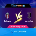 Soi kèo Bologna vs Juventus 01h45 ngày 05/5/2025 - Serie A