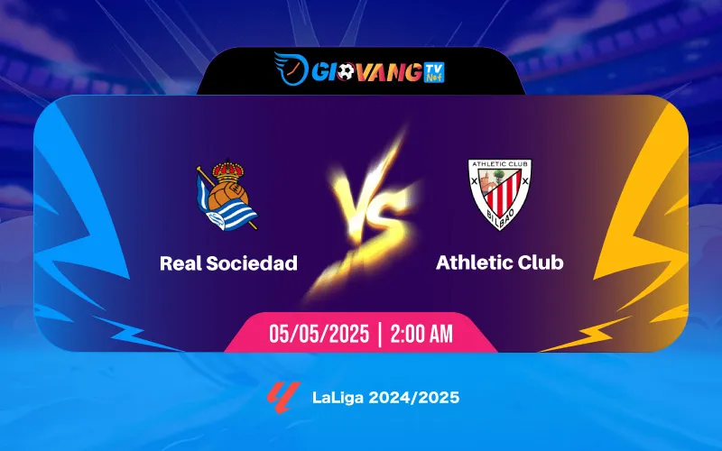 Soi kèo Sociedad vs Ath Bilbao 02h00 ngày 05/5/2025 - La Liga