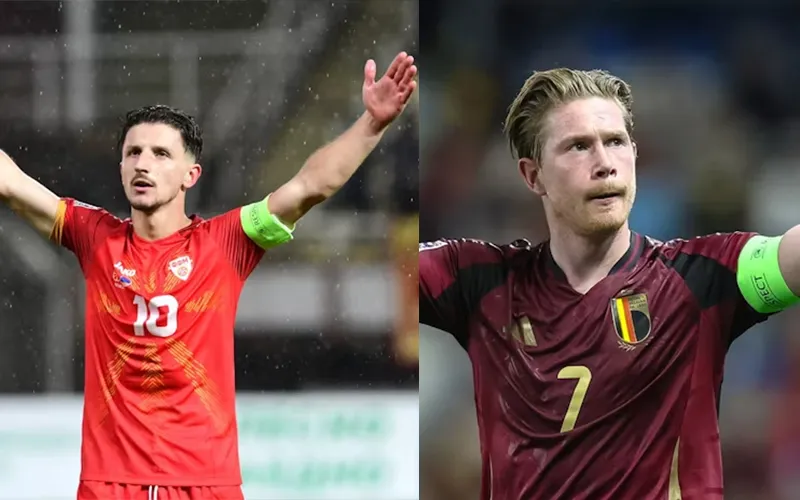 Nhận định Bắc Macedonia vs Bỉ 01h45 ngày 07/6/2025
