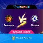 Soi kèo Esperance vs Chelsea 08h00 ngày 25/6/2025 - FIFA Club World Cup 2025