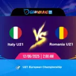 Soi kèo Italia vs Romania 02h00 ngày 12/6/2025 - U21 EURO