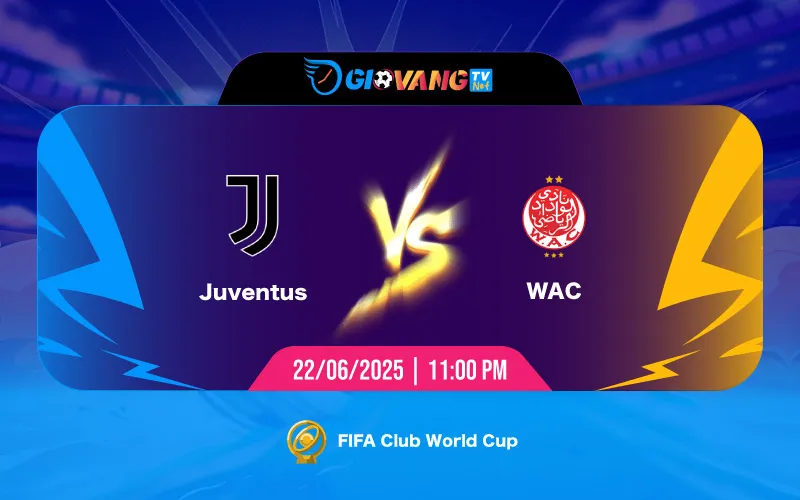 Soi kèo Juventus vs Wydad 23h00 ngày 22/6/2025 - FIFA Club World Cup 2025