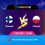 Soi kèo Phần Lan vs Ba Lan 01h45 ngày 11/6/2025 - VL World Cup 2026