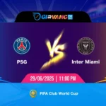 Soi kèo PSG vs Inter Miami 23h00 ngày 29/6/2025 - FIFA Club World Cup 2025