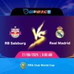 Soi kèo Salzburg vs Real Madrid 08h00 ngày 27/6/2025 - FIFA Club World Cup 2025